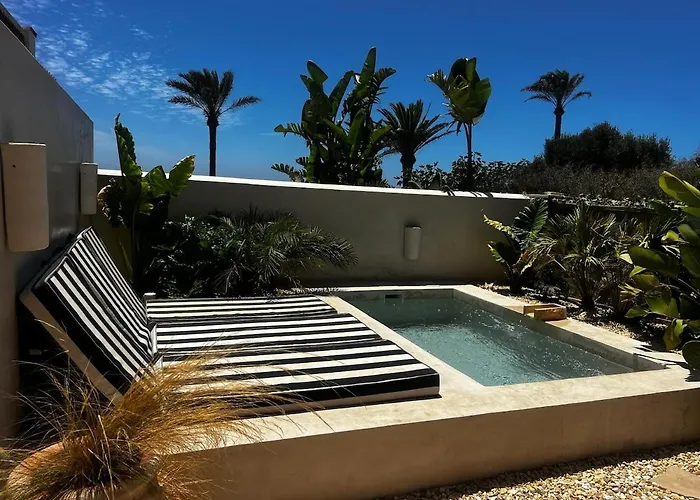 Luxury Front Boutique Hideaway With Pool - Casita Mas Tranquila Dağ evi Conil De La Frontera
